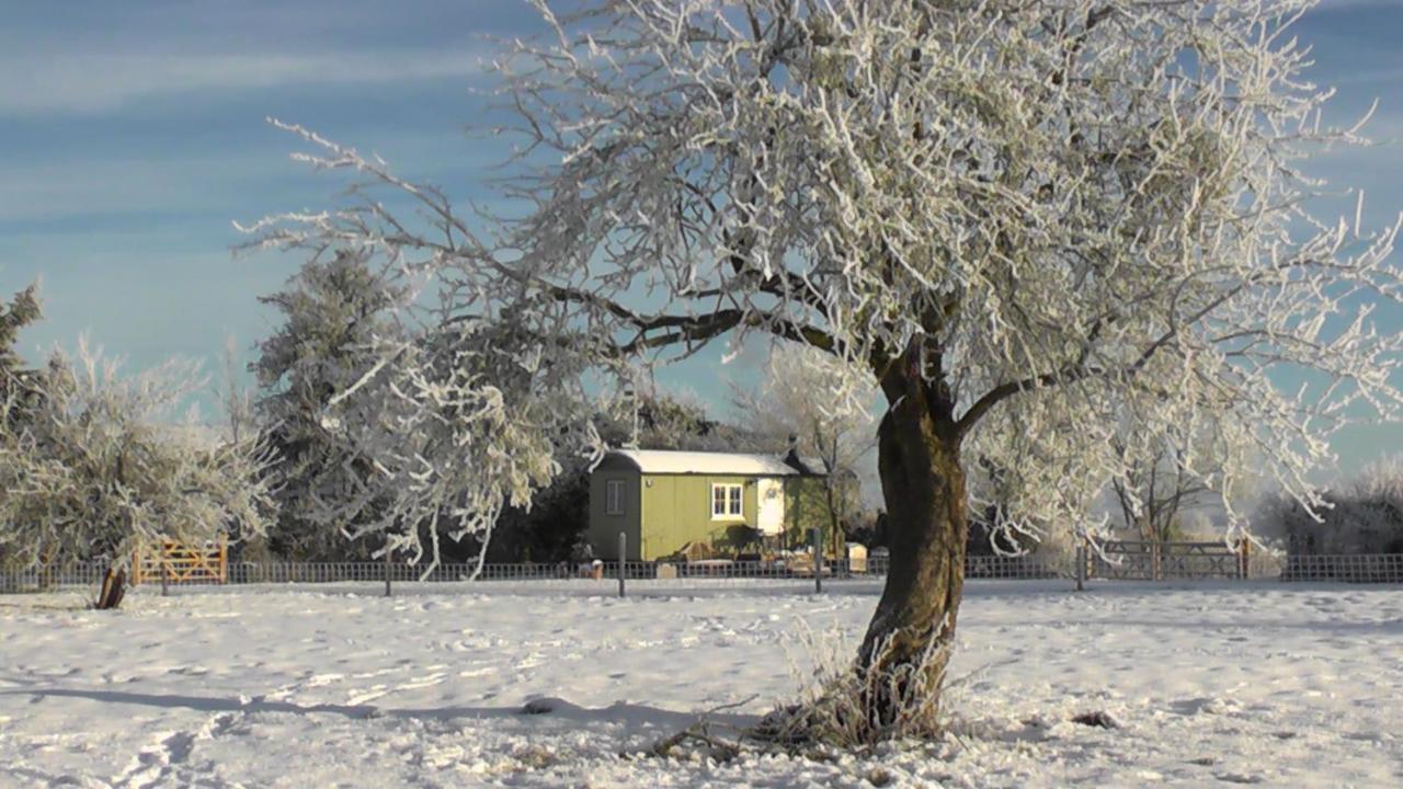 The Abberton Shepherds Hut Evesham Extérieur photo